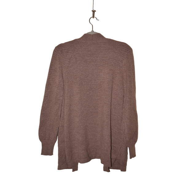 ANYBODY NEW $67 Sweater Knit Open Front Cardigan in‎ Taupe XS - Picture 2 of 3